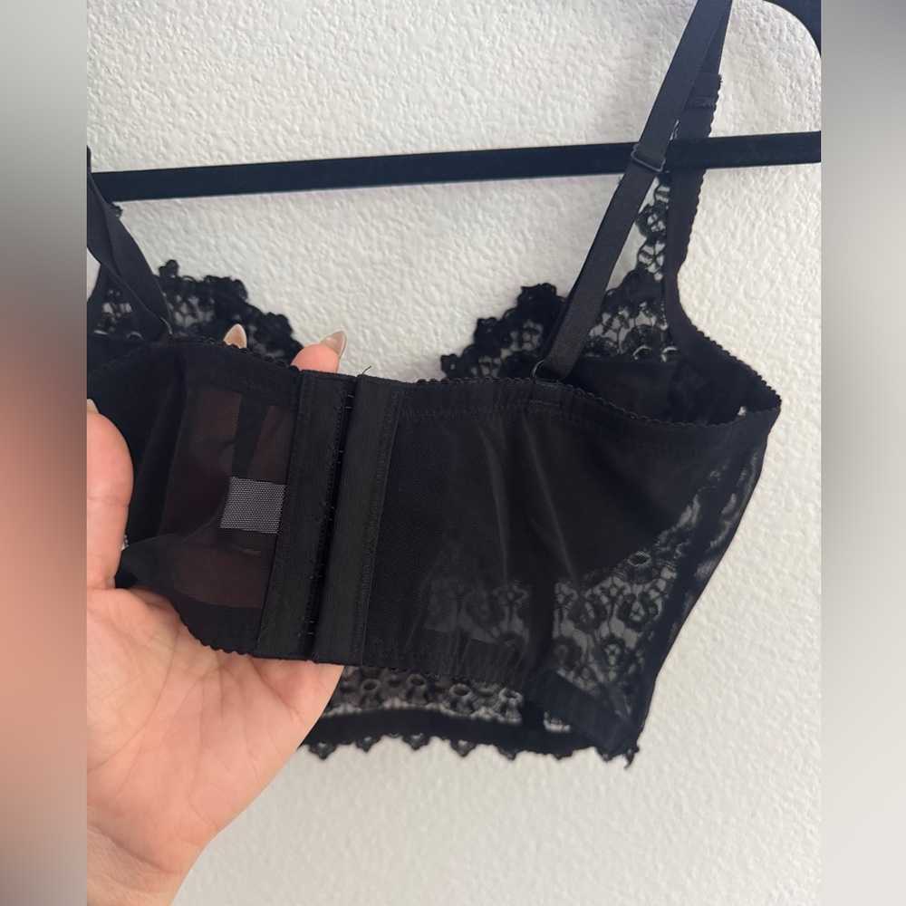 Bebe beaded lace corset bralette top - Picture 6 of 7